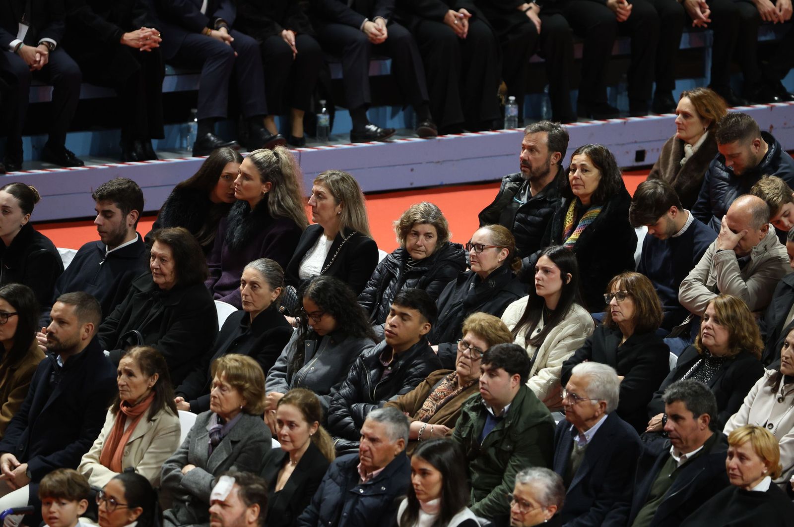 Fotografías de la misa funeral por las víctimas del accidente de tren en Adamuz