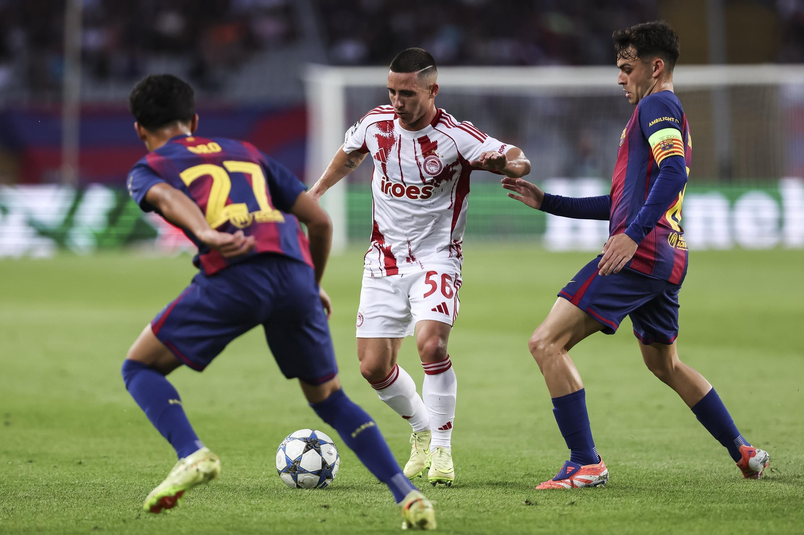 Las fotos del Barcelona-Olympiacos
