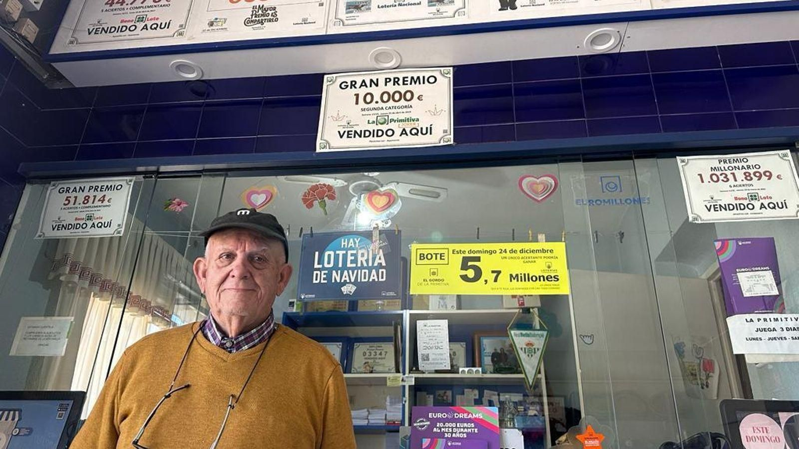 Tres Gordos en solo 5 años, el último en 2023, y un cuarto premio el pasado 2024