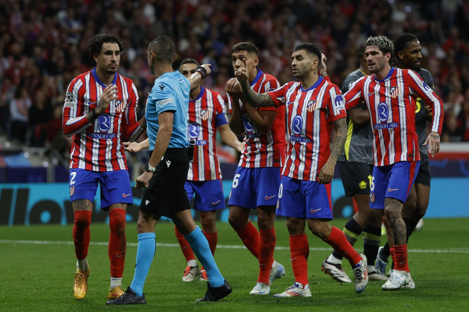 Las mejores imágenes del Atlético de Madrid en su duelo contra el Lille