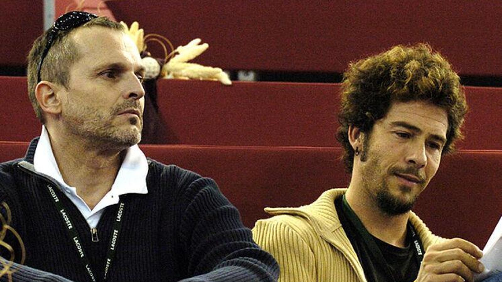 Bosé y Nacho Palau, en una foto de archivo.