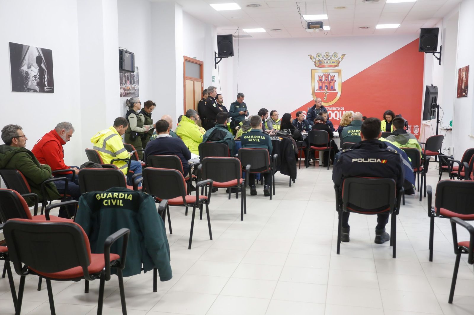 Fotos del temporal de lluvia y viento por la borrasca Kristin en el Campo de Gibraltar