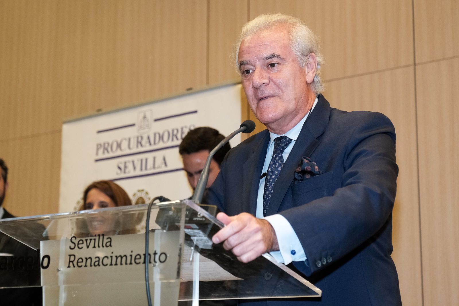 Francisco Berjano durante su intervención en el acto