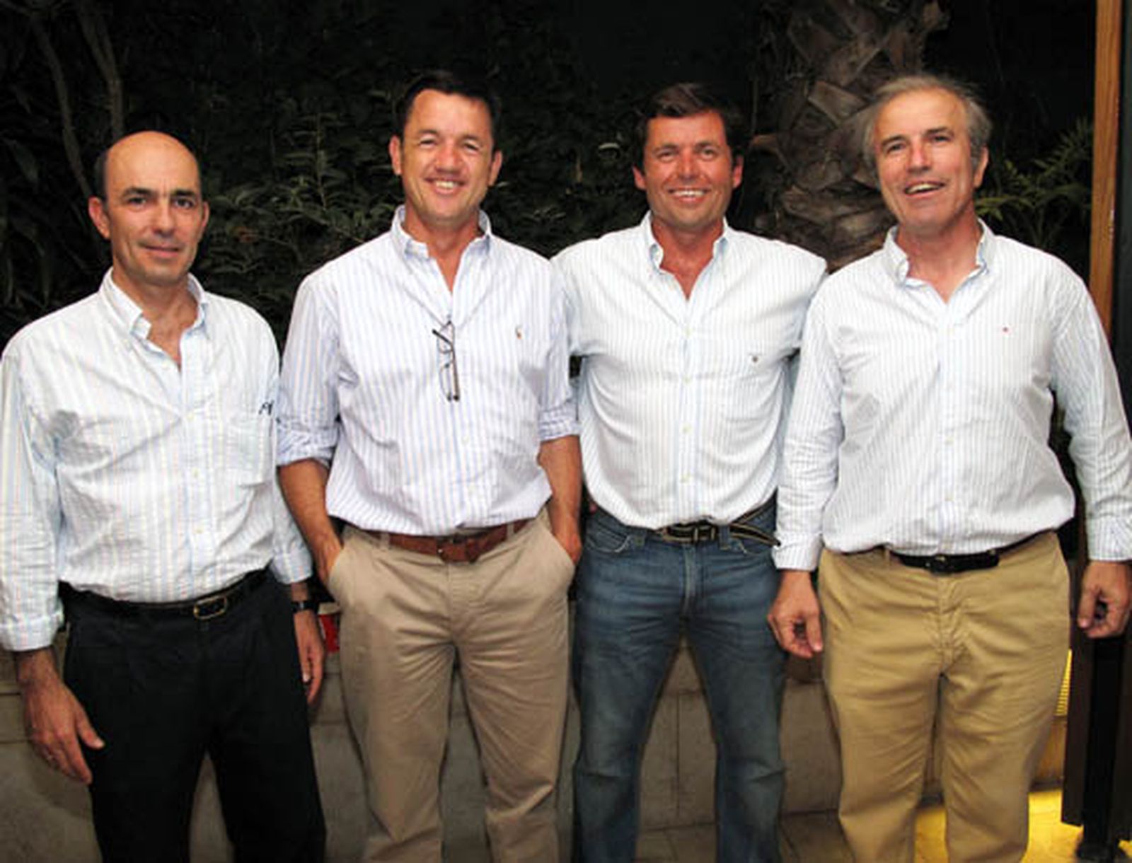Ignacio Loring, Carlos Pérez, Juan Ternero y Ramón García Alvear.

Foto: Victoria Ramírez