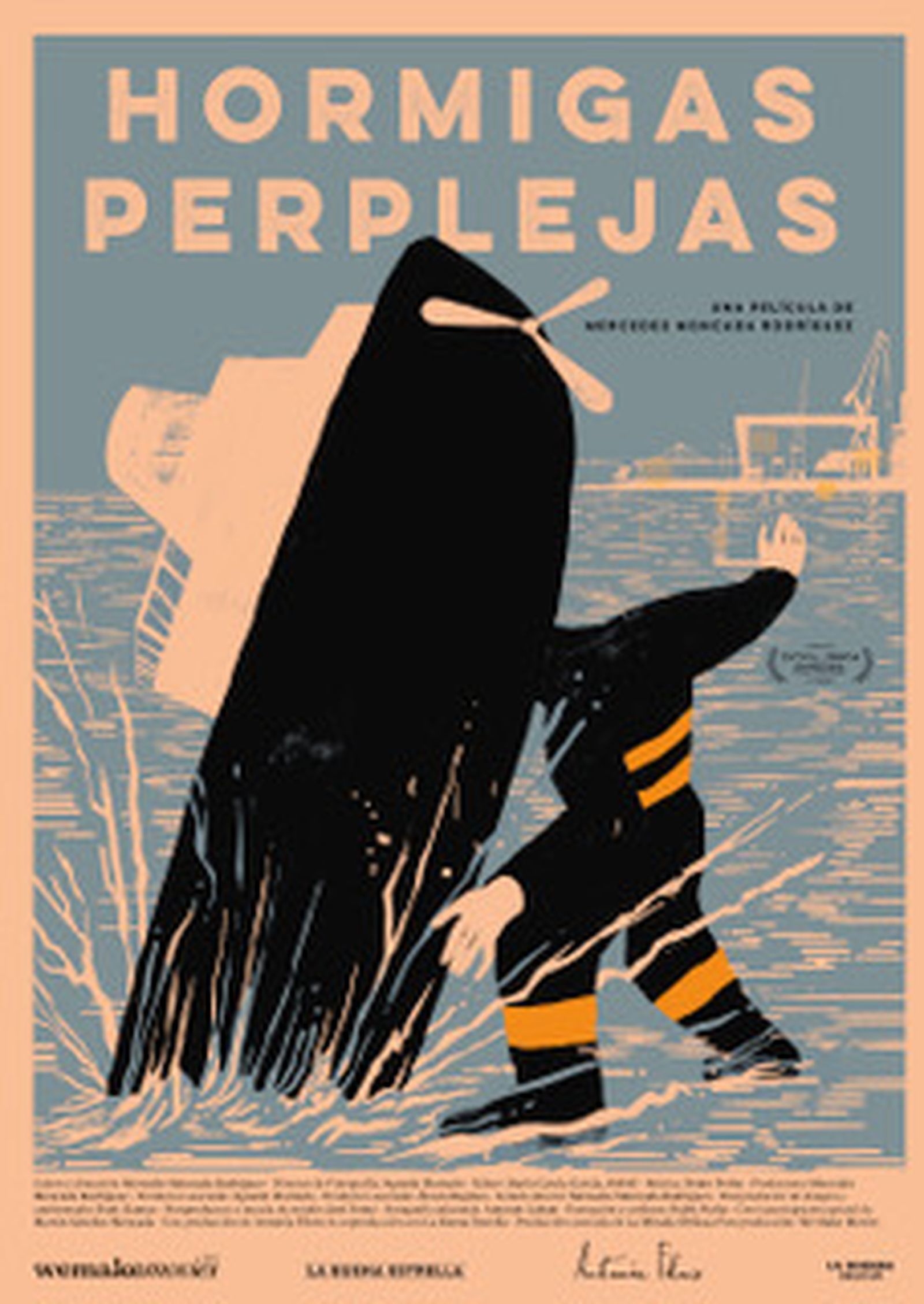 Cartel del documental 'Hormigas perplejas' de Mercedes Moncada.