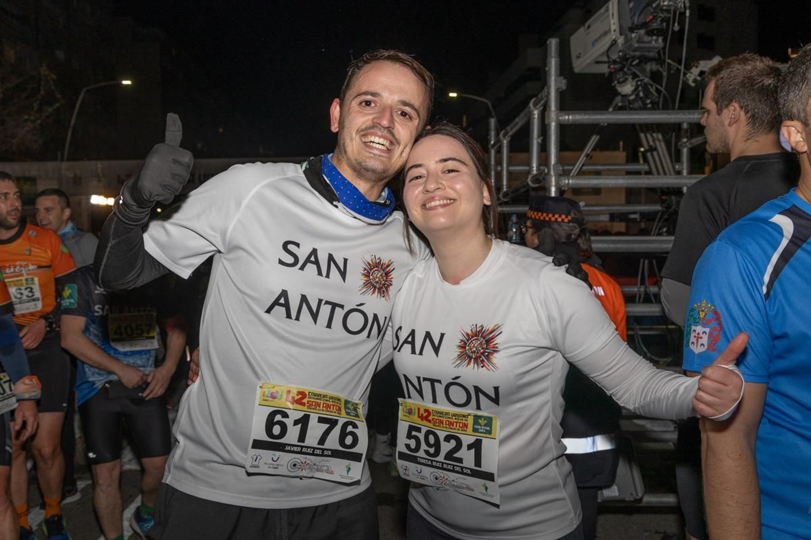 En imágenes: búscate en tu llegada a meta de la Carrera de San Antón 2025 (8)