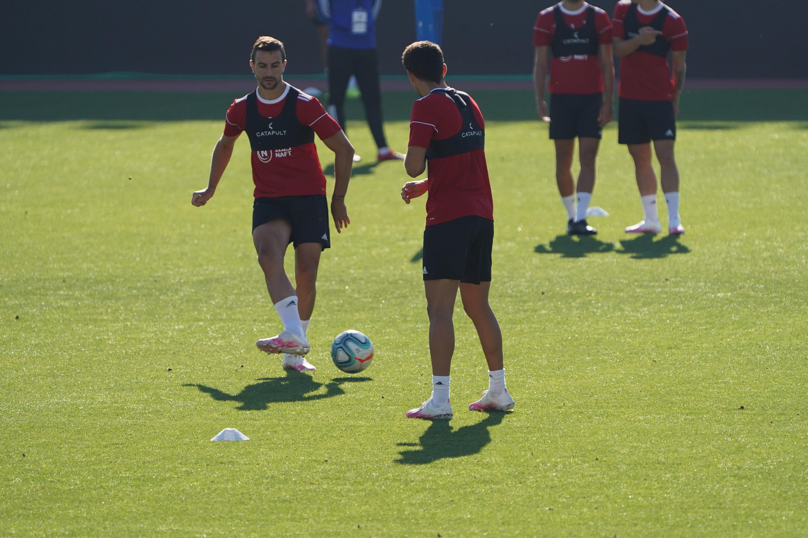 Entrenamiento del Almería (jueves 11)