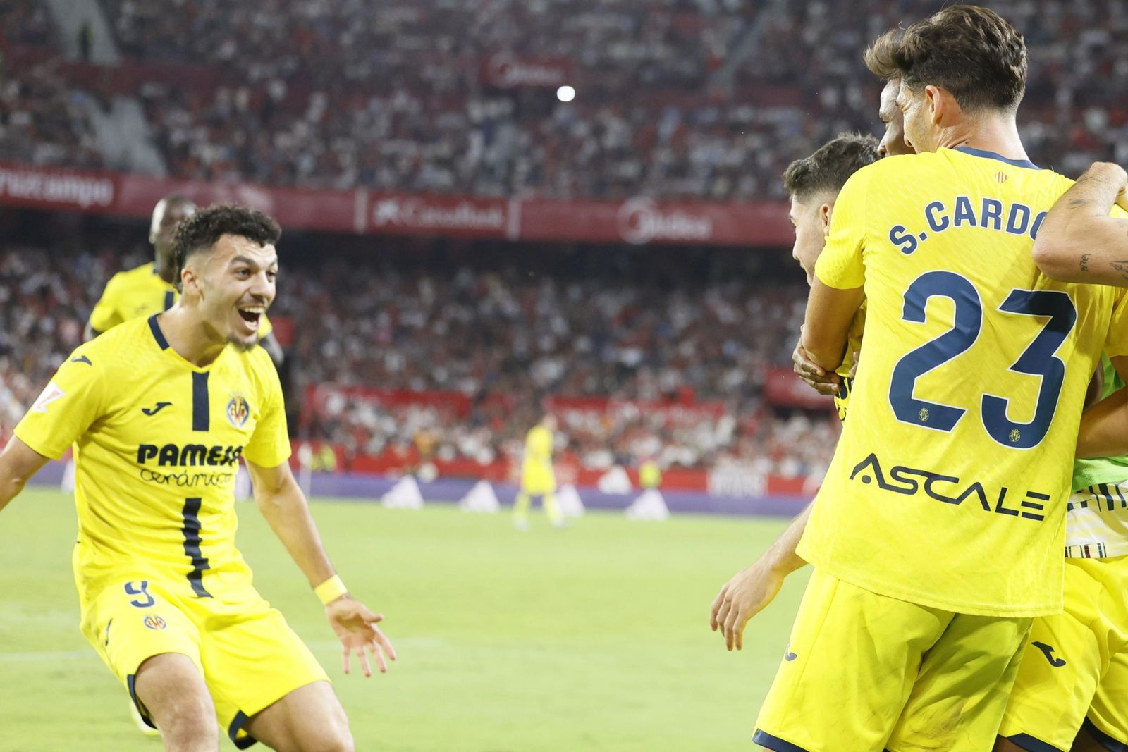 Las fotos del Sevilla-Villarreal