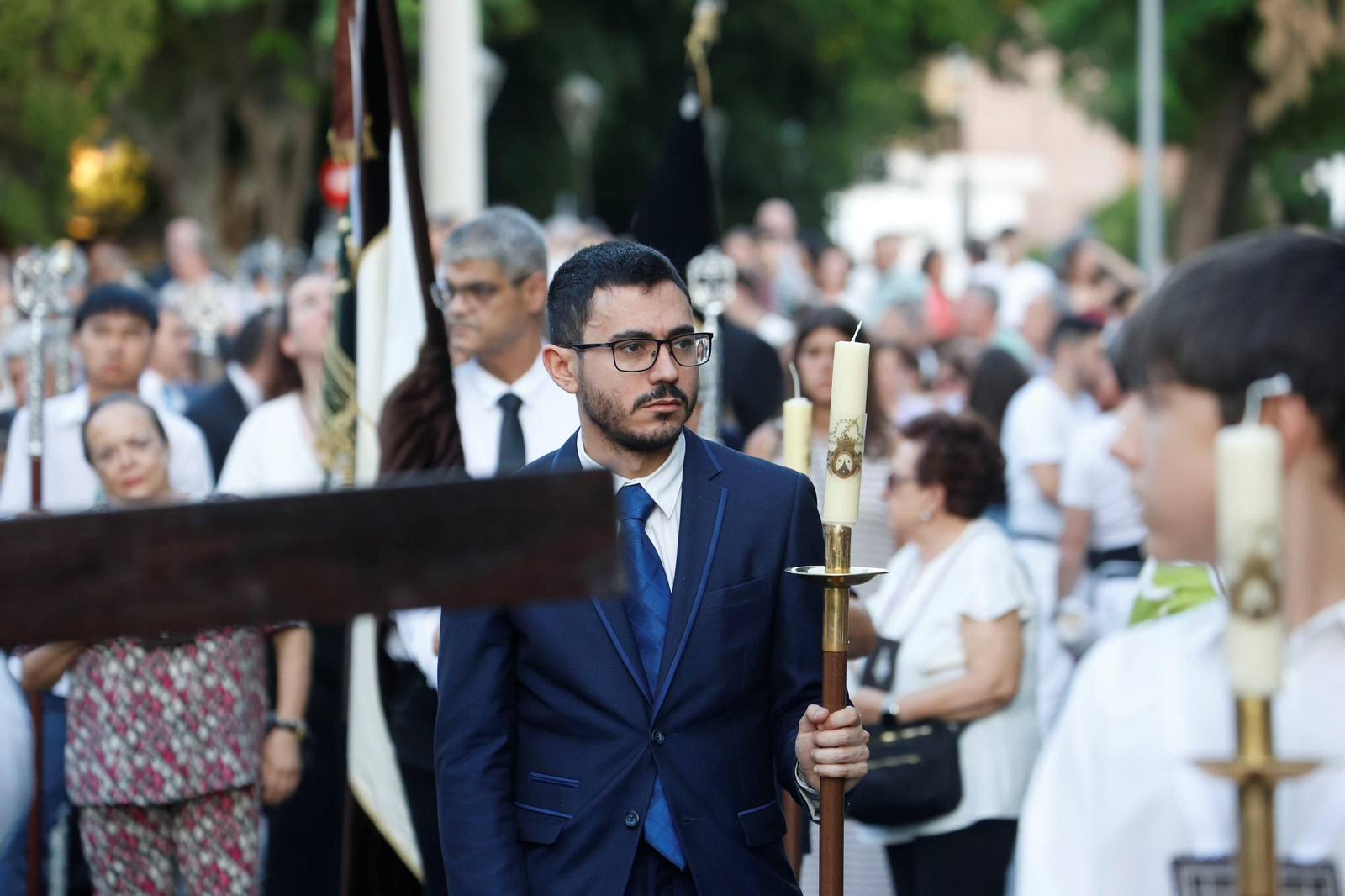 La procesión de la Virgen del Carmen de Puerta Nueva, en imágenes