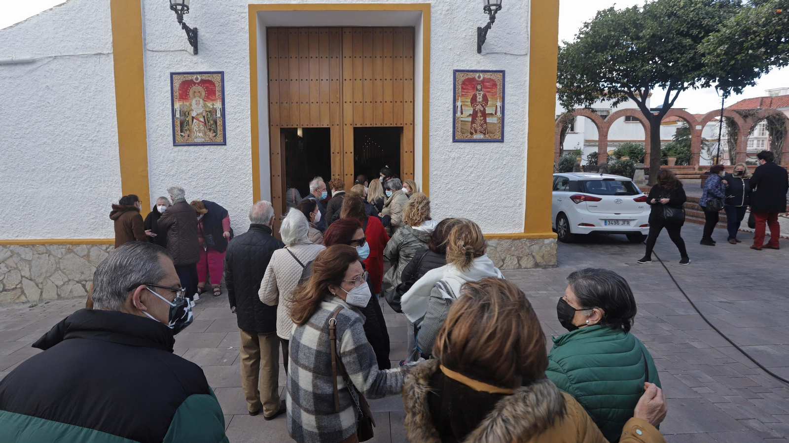 Fotos de la veneración al Cristo de Medinaceli en Algeciras