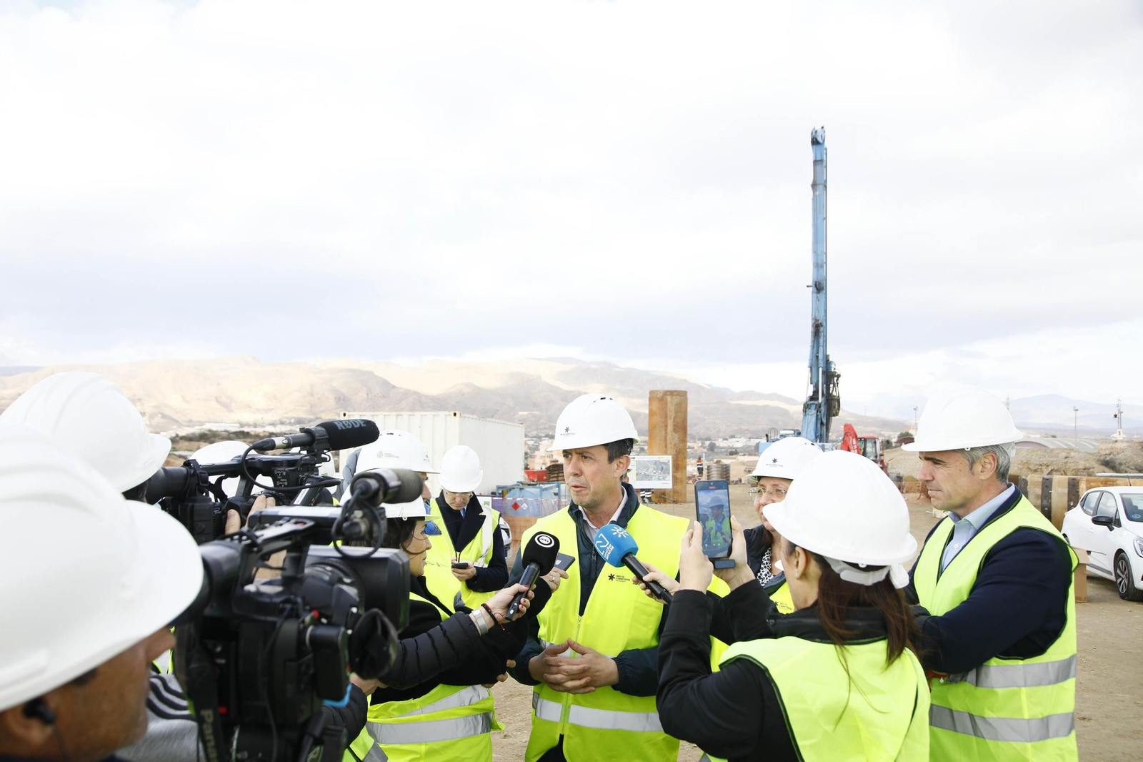 Remodelación del enlace de las autovías A-7 y A-92, en imágenes