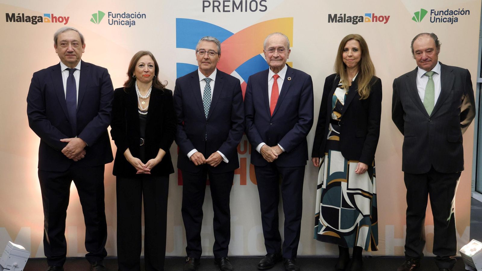 Antonio Méndez, Patricia Navarro, Francisco Salado, Francisco de la Torre, Flor Gómez y Tomás Valiente.
