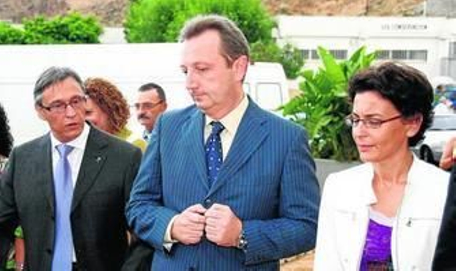 Algunos trabajadores adscritos al CEE de Verdiblanca en Almería.