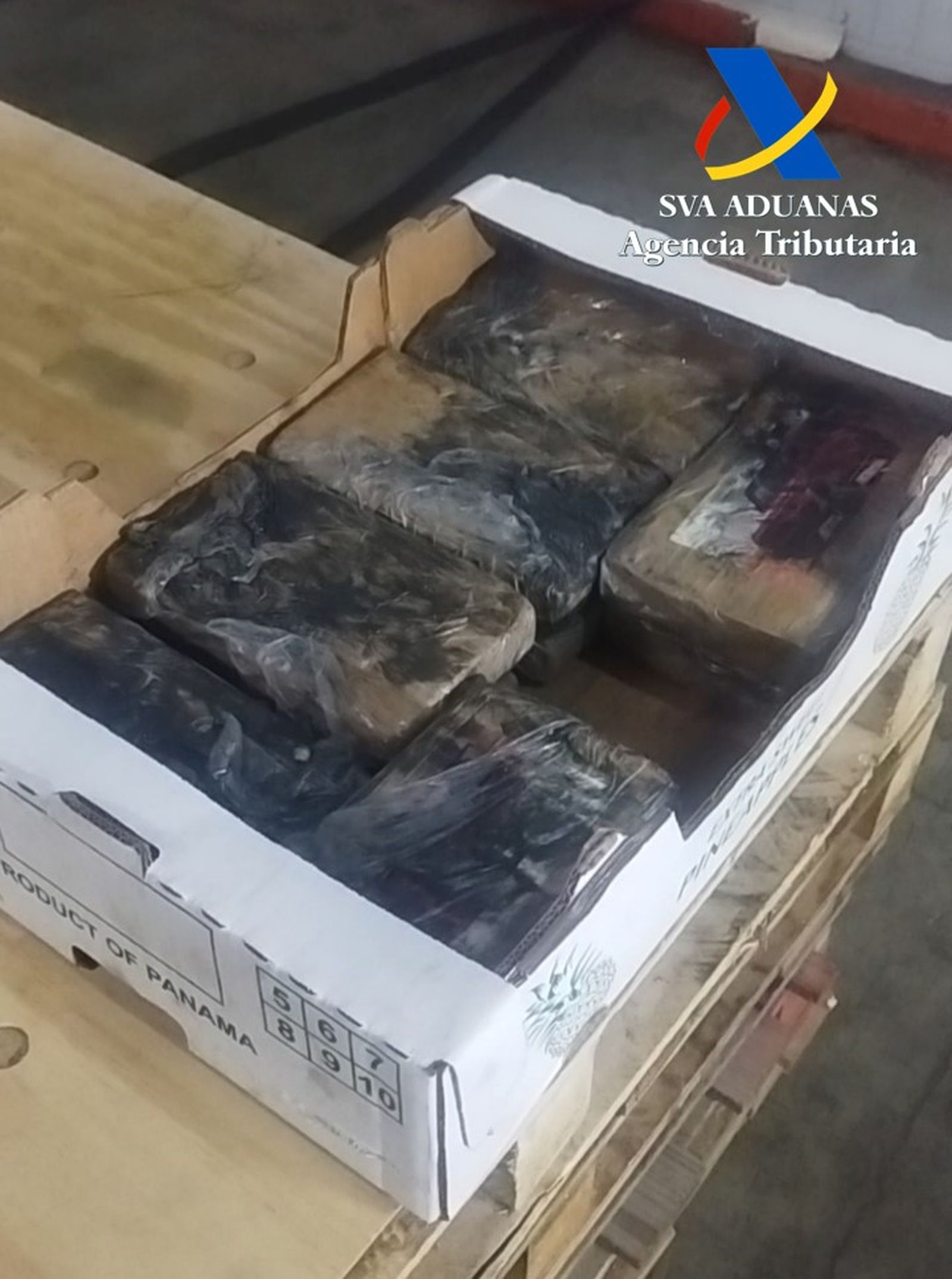 Droga incautada en el puerto de Algeciras