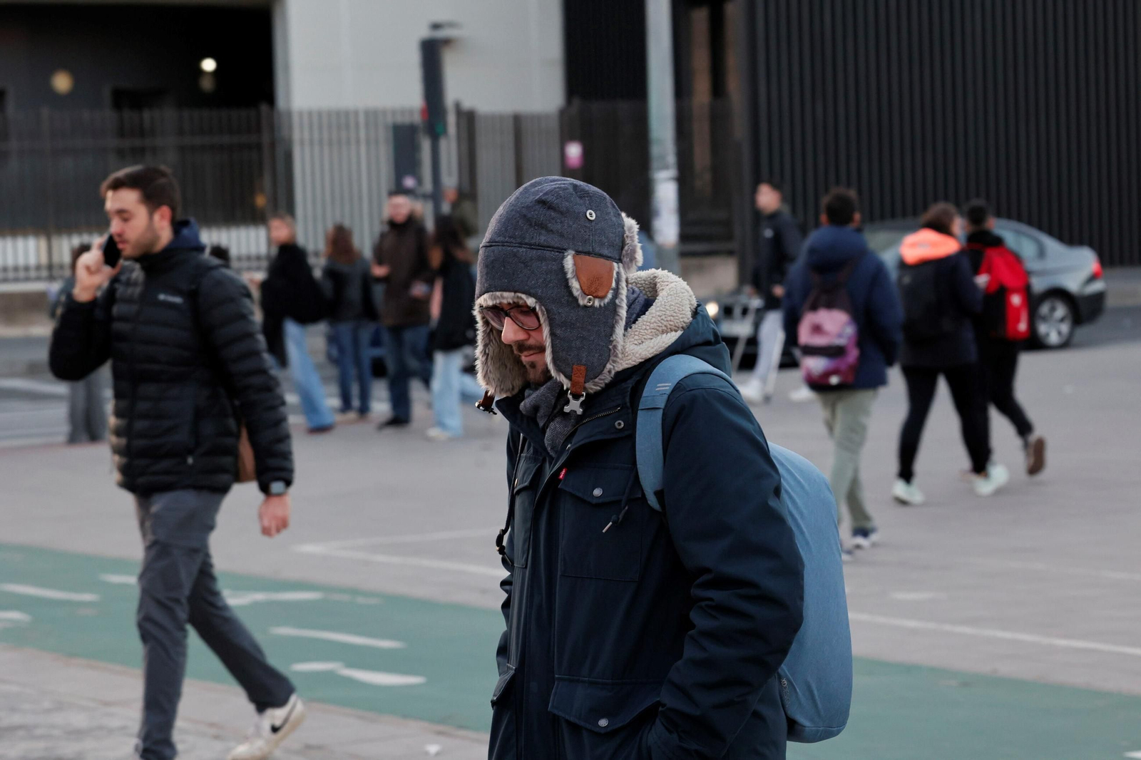 Las imágenes del frío en Sevilla