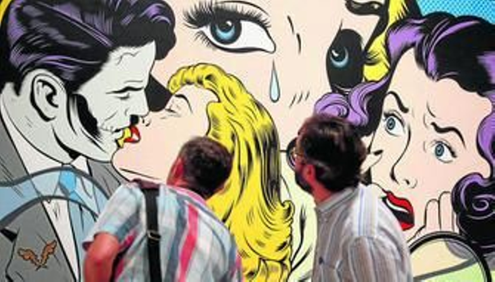 Obra del británico D*Face en el CAC.