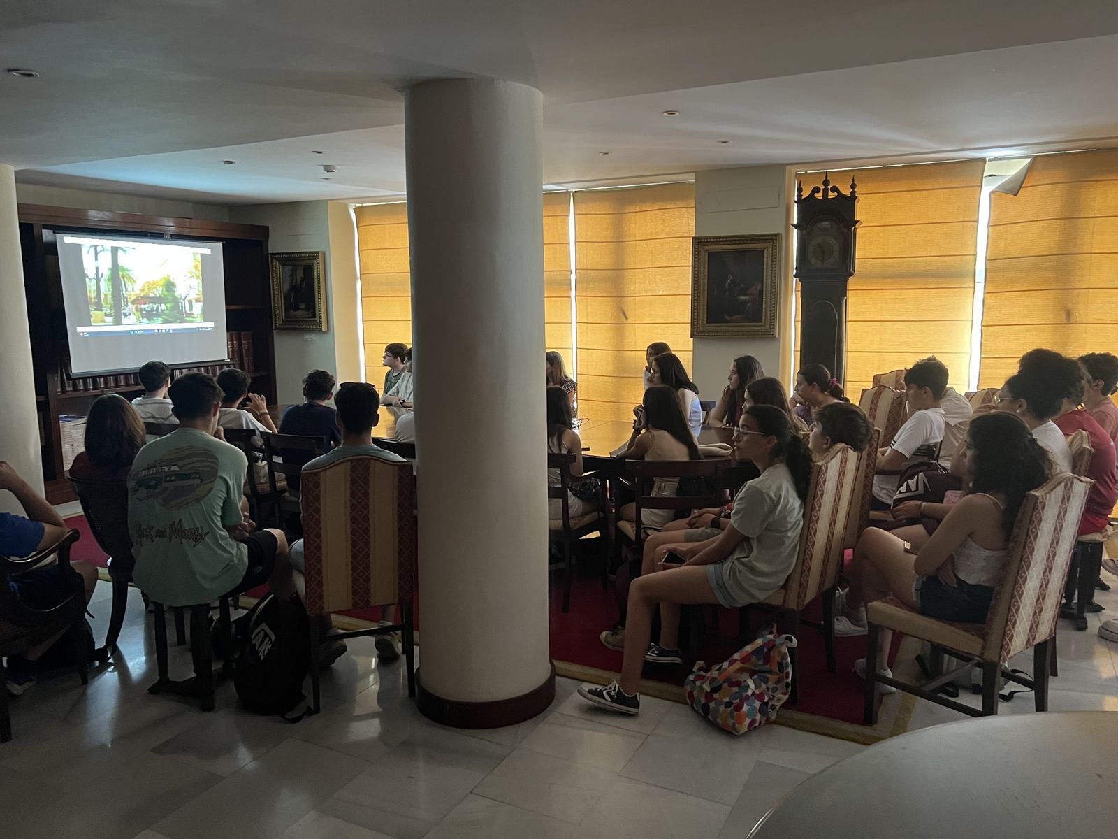 El colegio Safa-Beaterio de Alcalá de los Gazules visita Diario de Cádiz