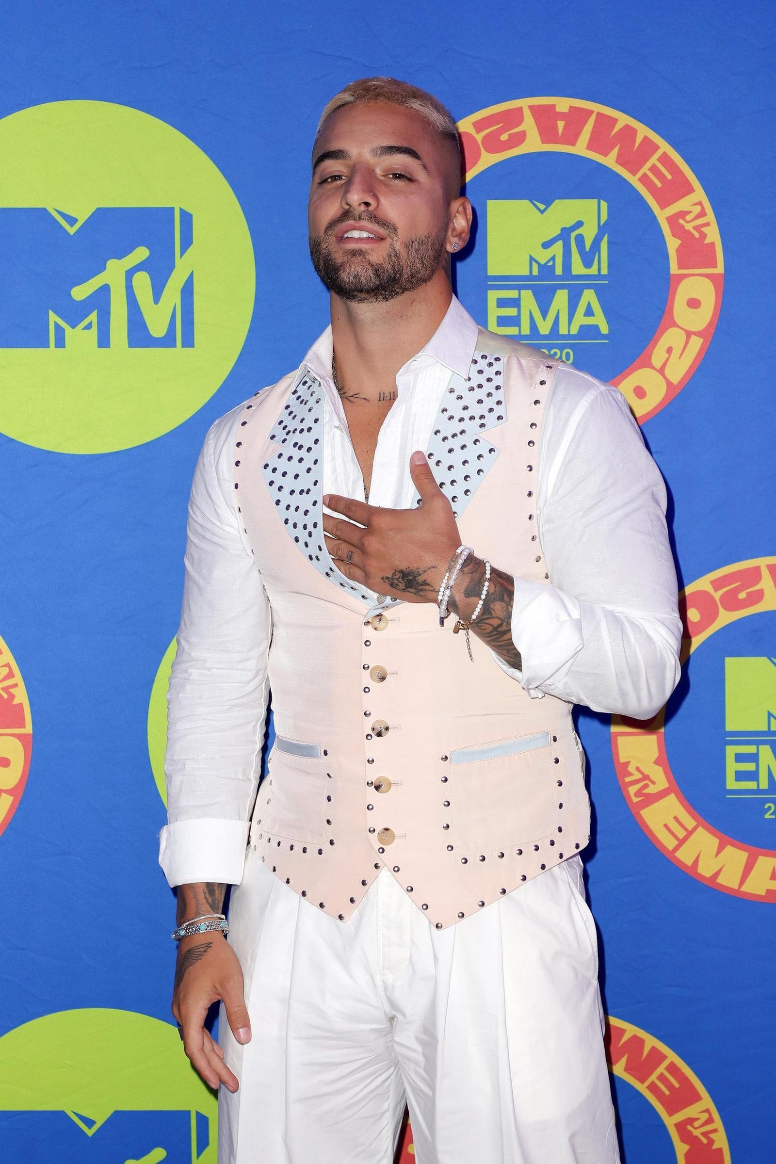 Maluma en la 'alfombra roja virtual¡