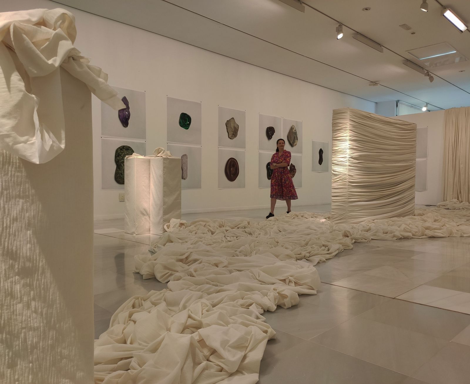 Algunas de las obras que pueden verse estos días.