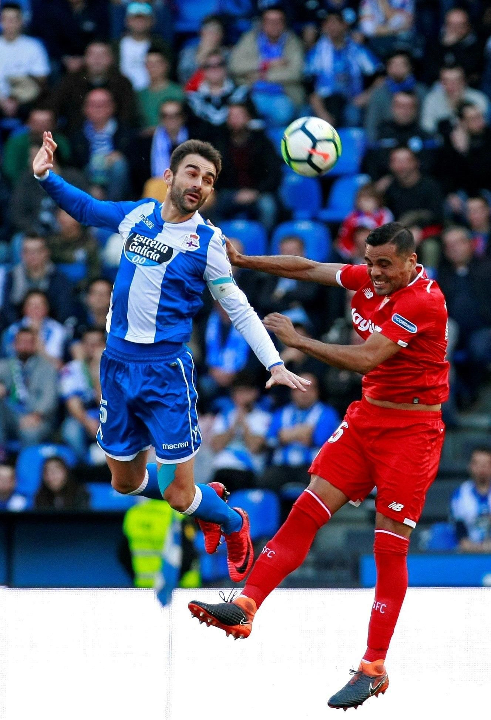 Las imágenes del Deportivo-Sevilla