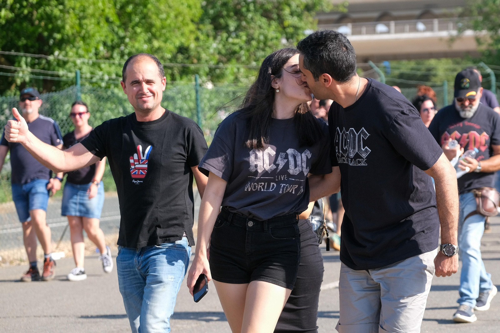 Búscate. Segundo concierto de ACDC en España