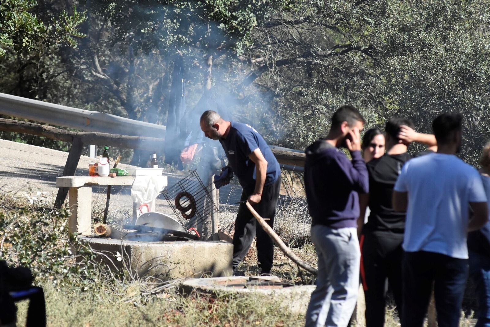 Las imágenes de los peroles por San Rafael en Los Villares