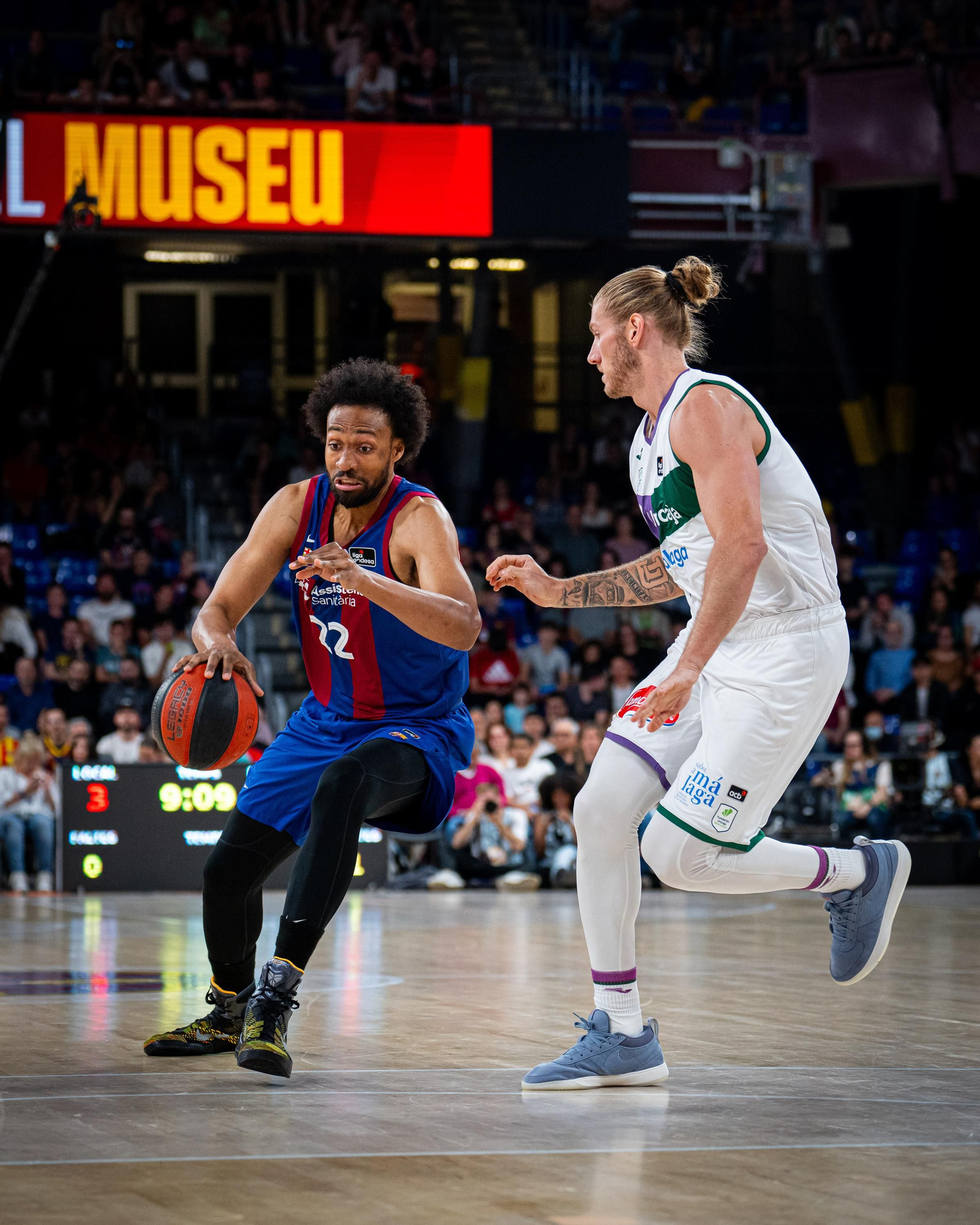 El Barcelona - Unicaja de ACB, en fotos