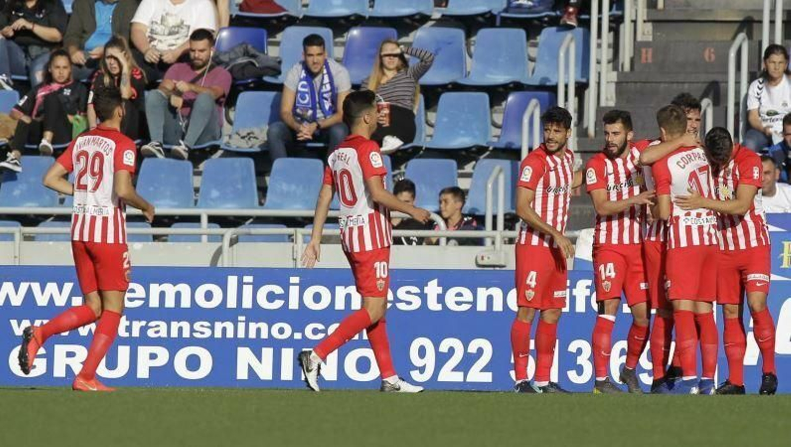 Fotogalería del Tenerife-Almería