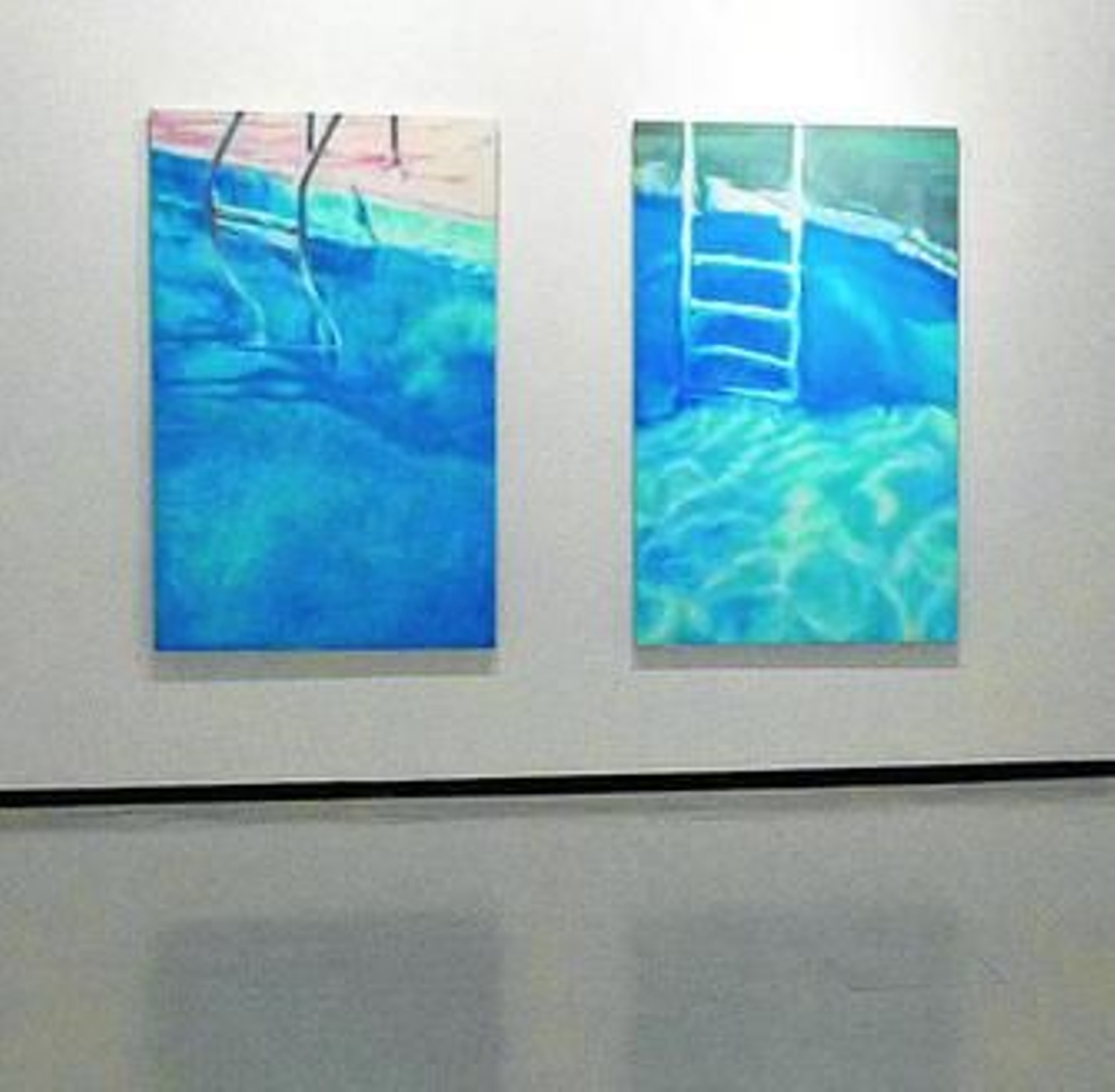 Dos obras de Chema Cobo.