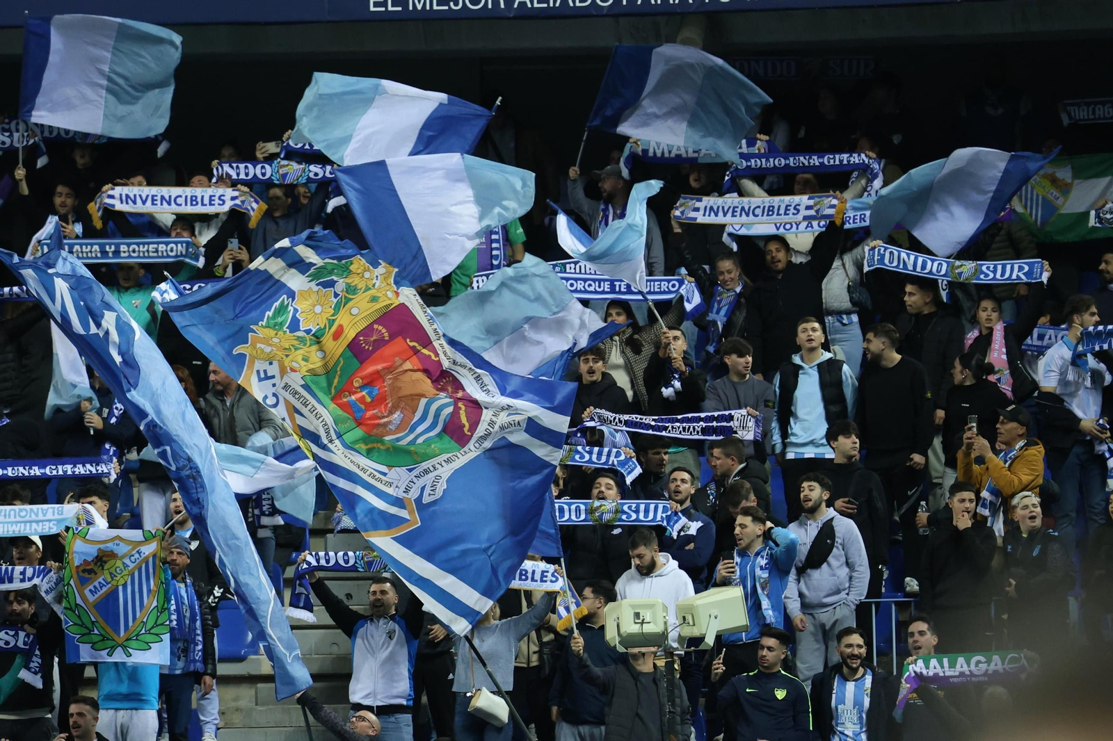 Búscate en las gradas de La Rosaleda en el Málaga-Tenerife