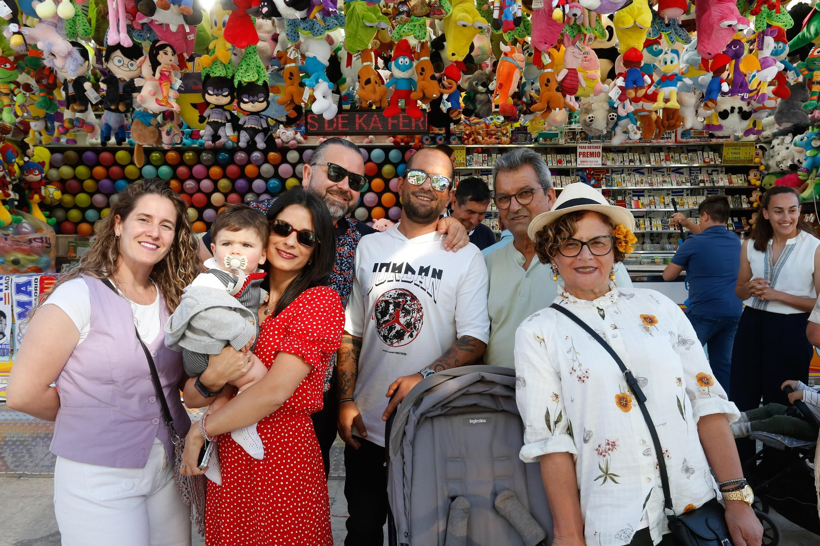 Búscate en las fotos del miércoles en la Feria de Los Barrios 2025