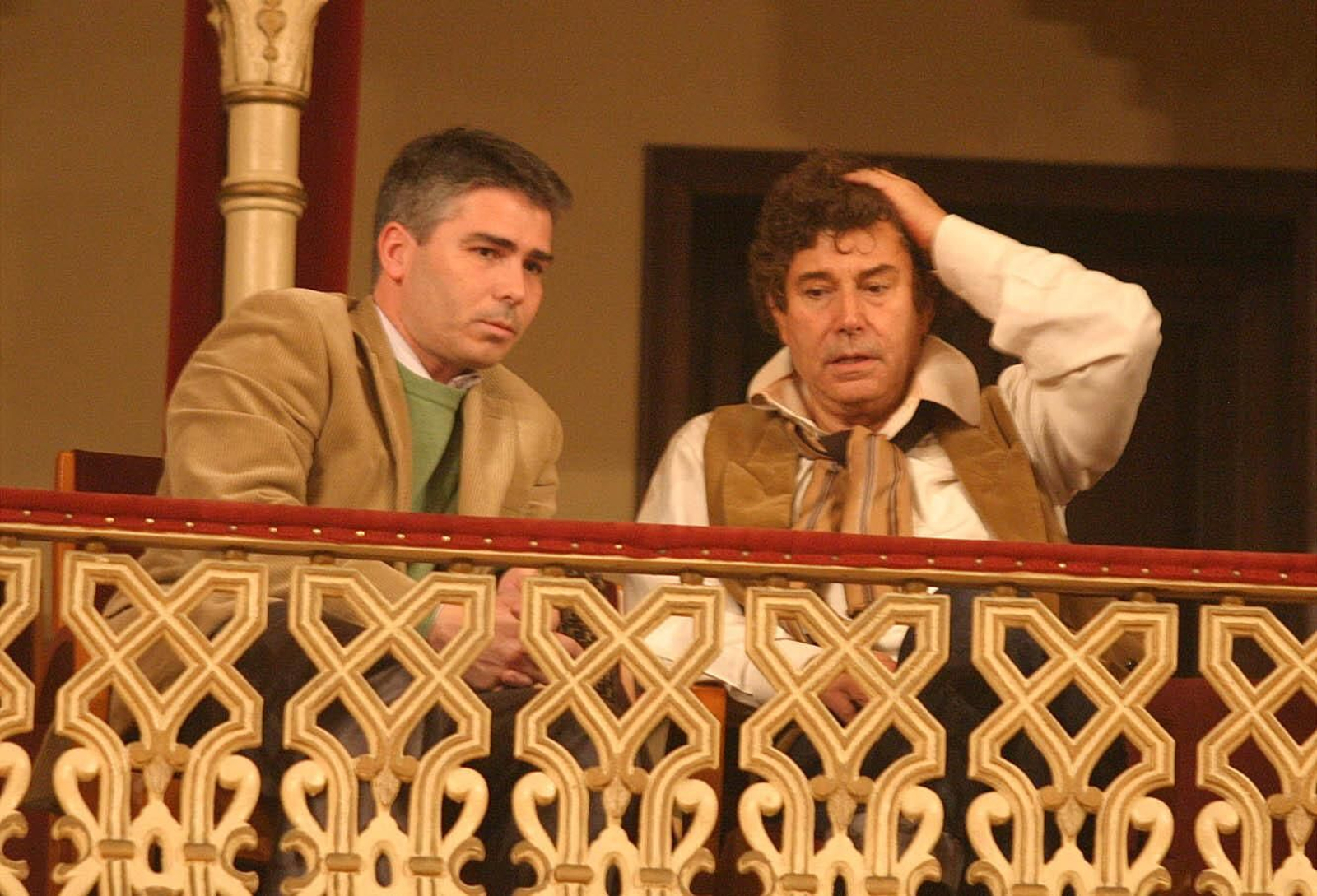 Con el concejal de Fiesta Vicente Sánchez Con el concejal de Fiesta Vicente Sánchez