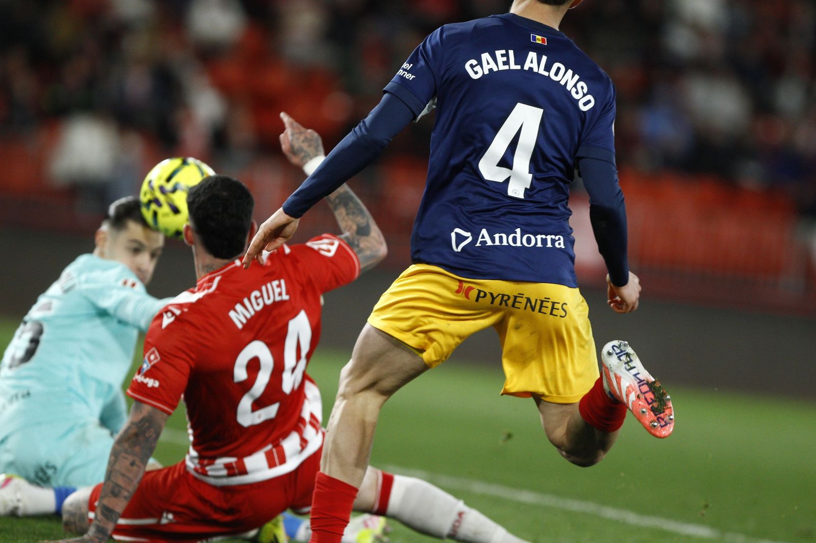 Las imágenes del partido U.D. Almería - F.C. Andorra