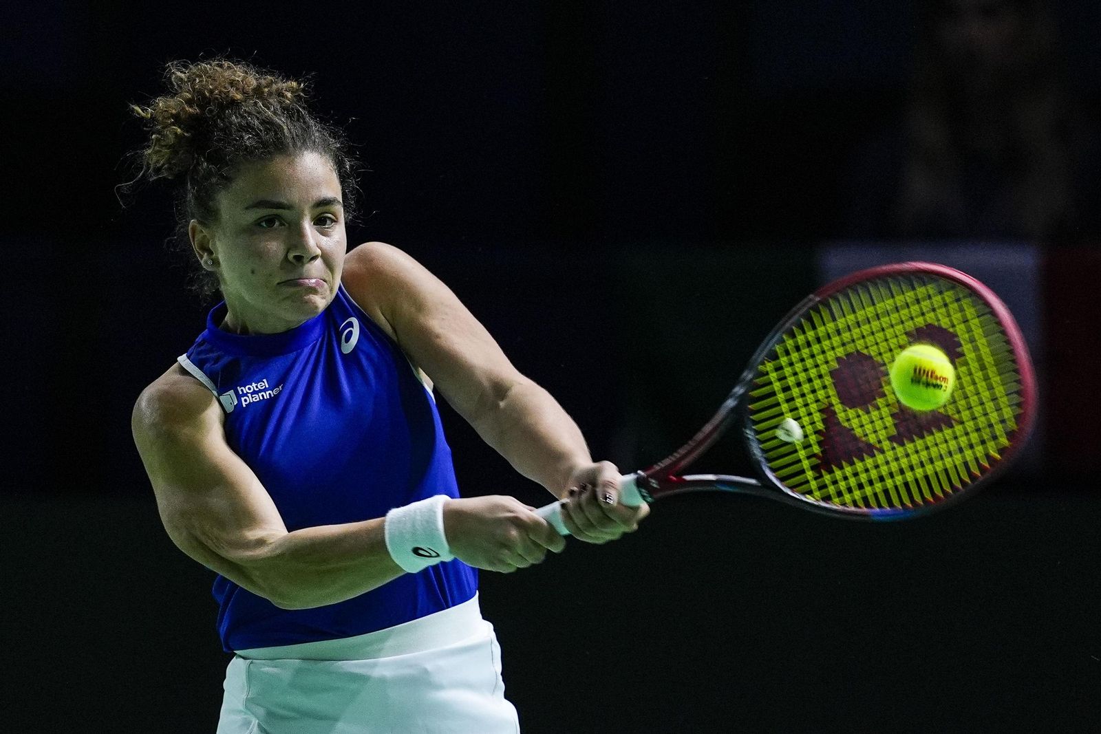El Italia-Japón de la Billie Jean King en Málaga, en fotos