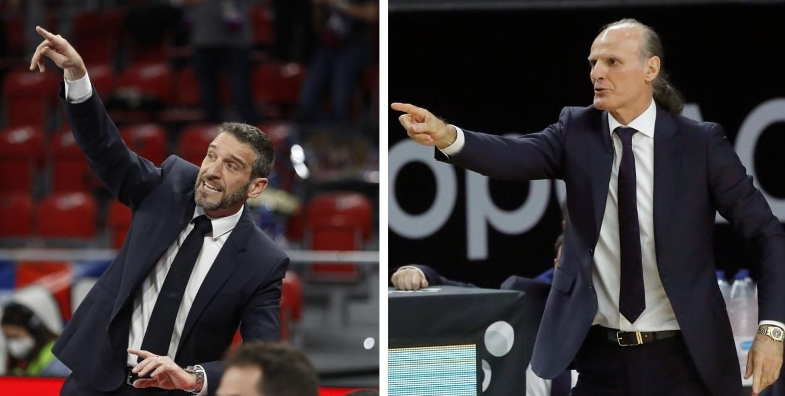 Ibon Navarro y Dusko Ivanovic.