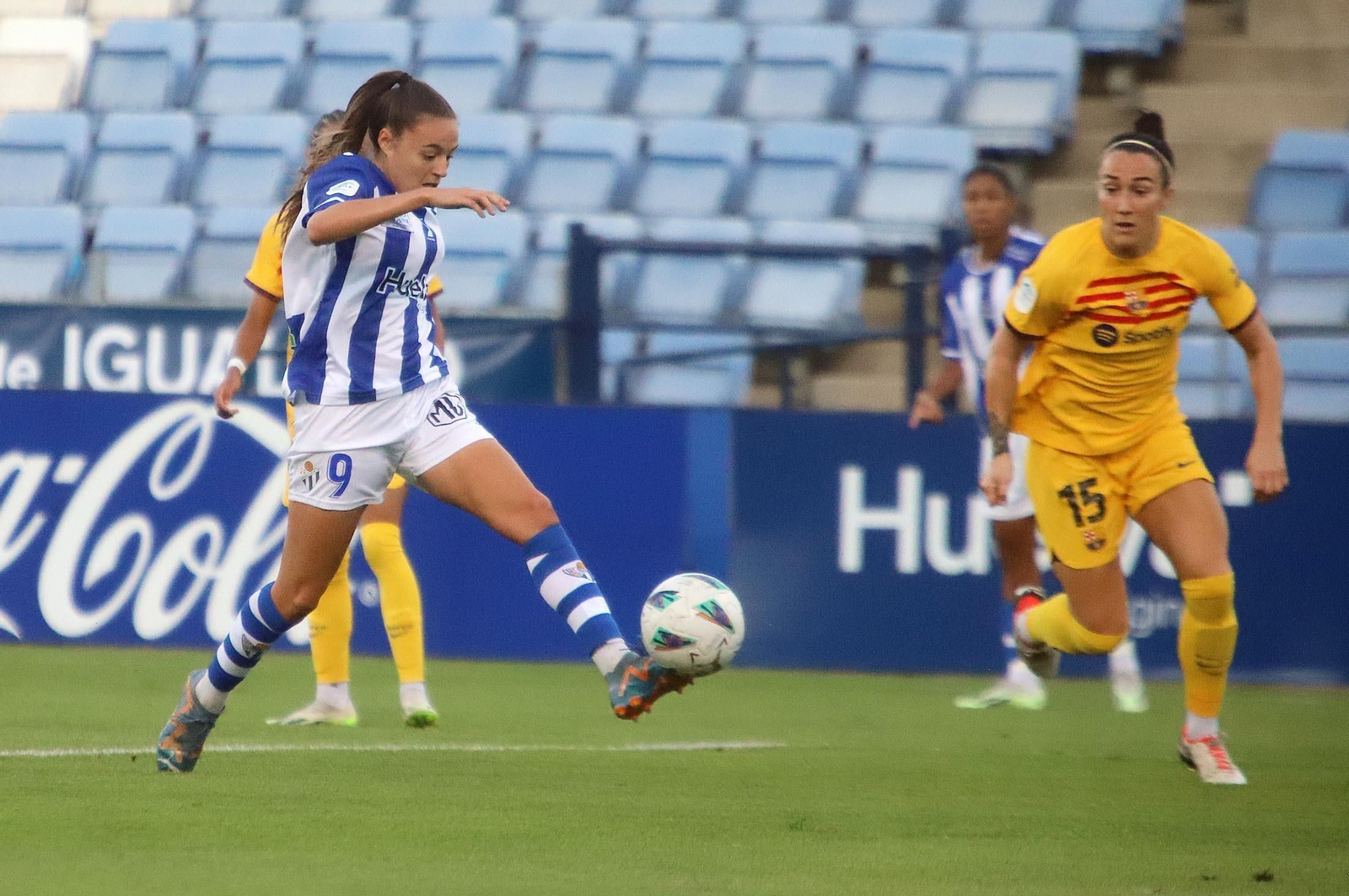 Imágenes del Sporting de Huelva-FC Barcelona