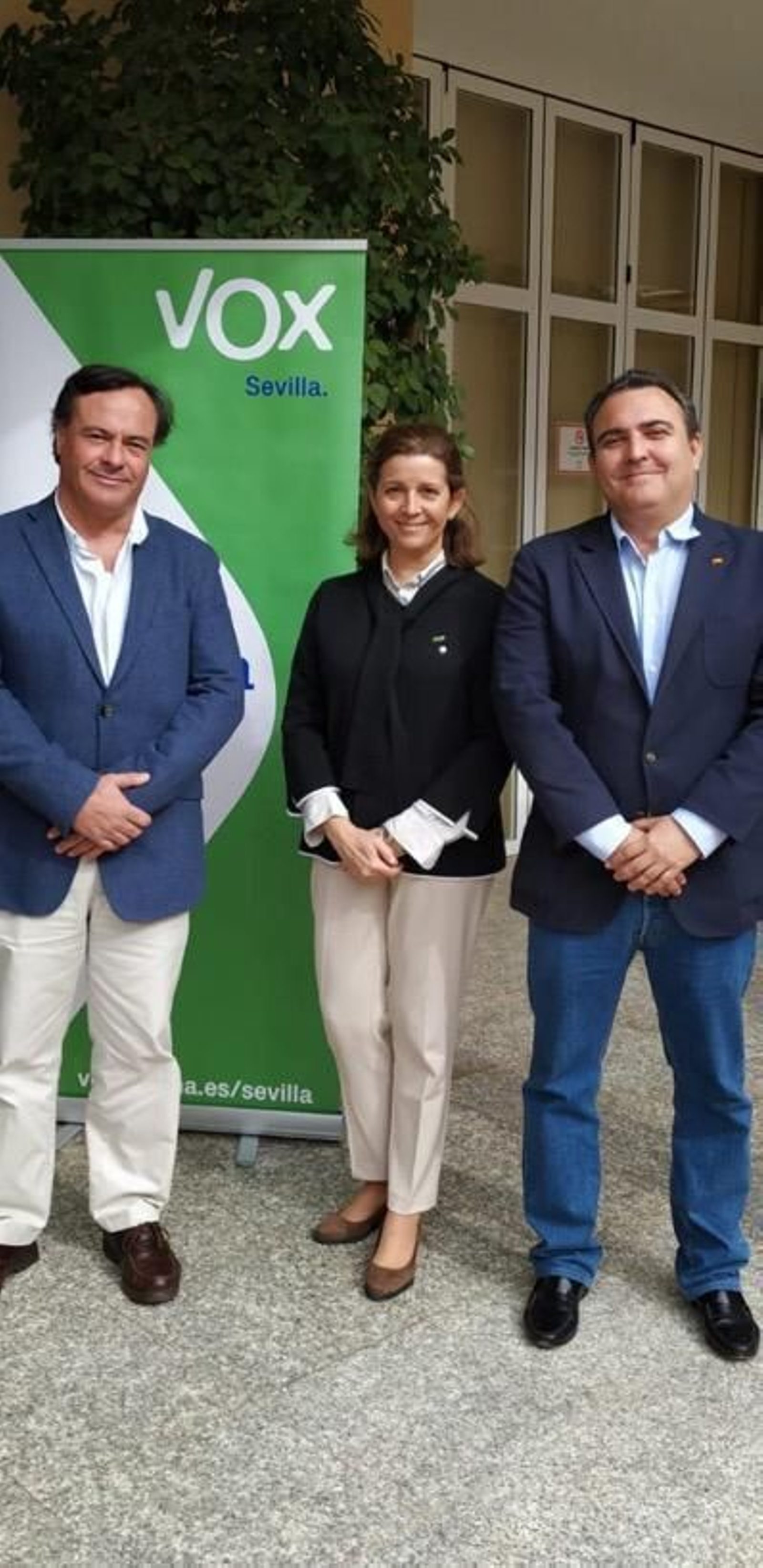 Rafael García, María José Piñero y Rafael Padura.