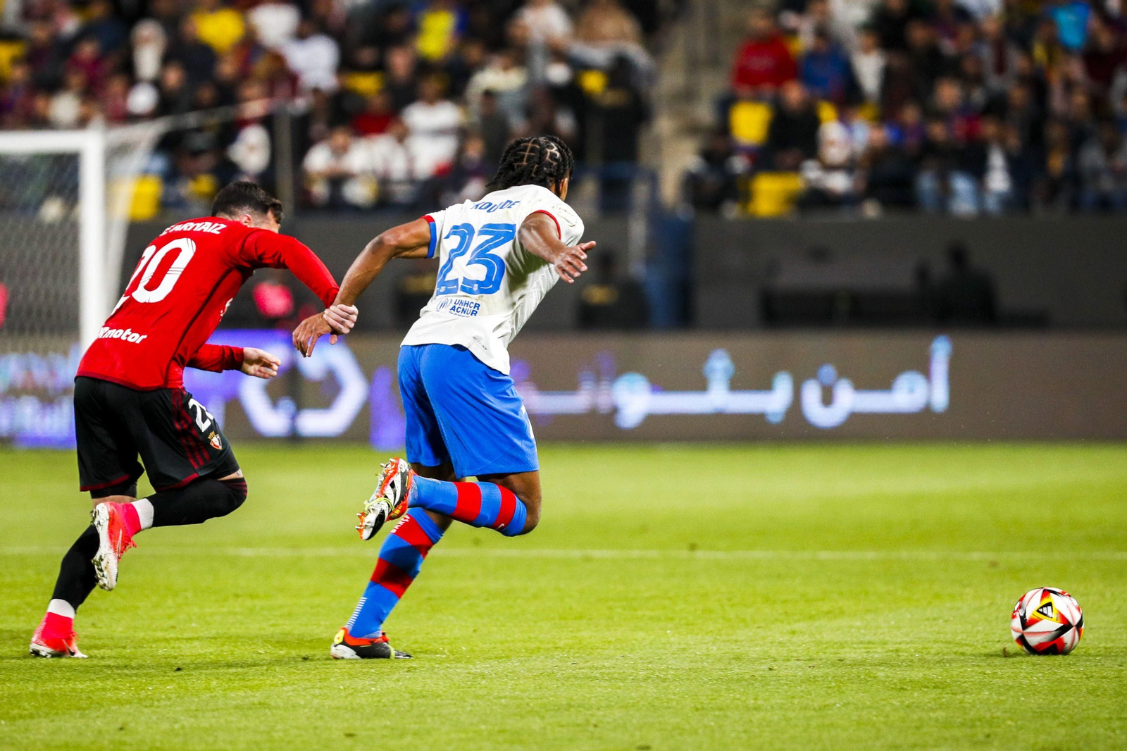 Las fotos del Barcelona - Osasuna de la Supercopa