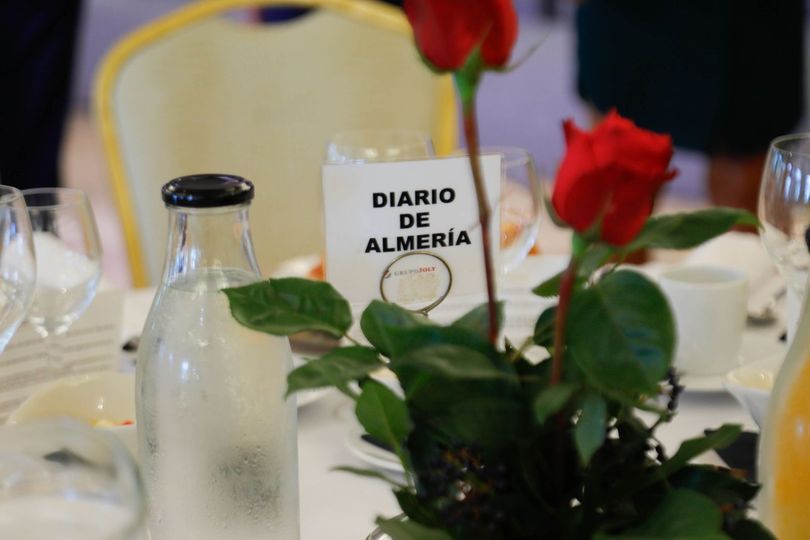 Imágenes del desayuno coloquio de Diario de Almería, con Jesús Barranco, CEO de La Unión