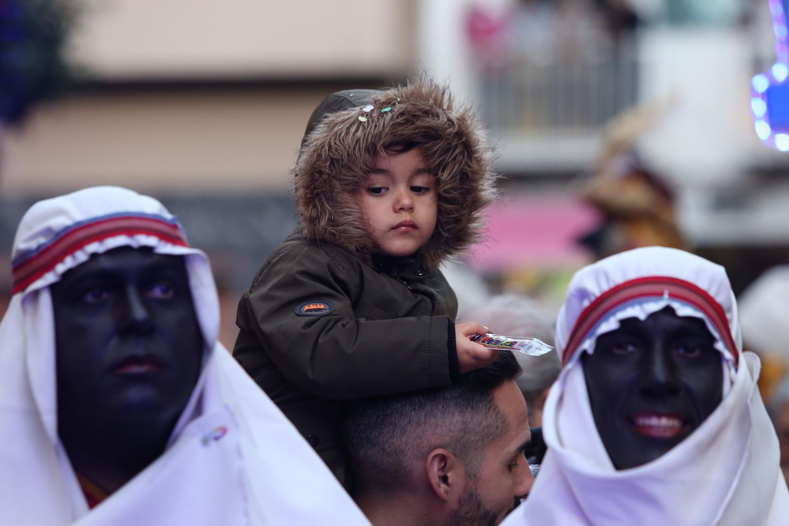 El cortejo del Heraldo, en imágenes