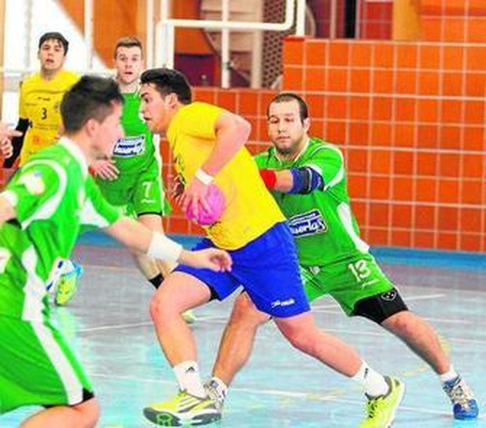 Lance de un encuentro de la anterior temporada del PAN Moguer.