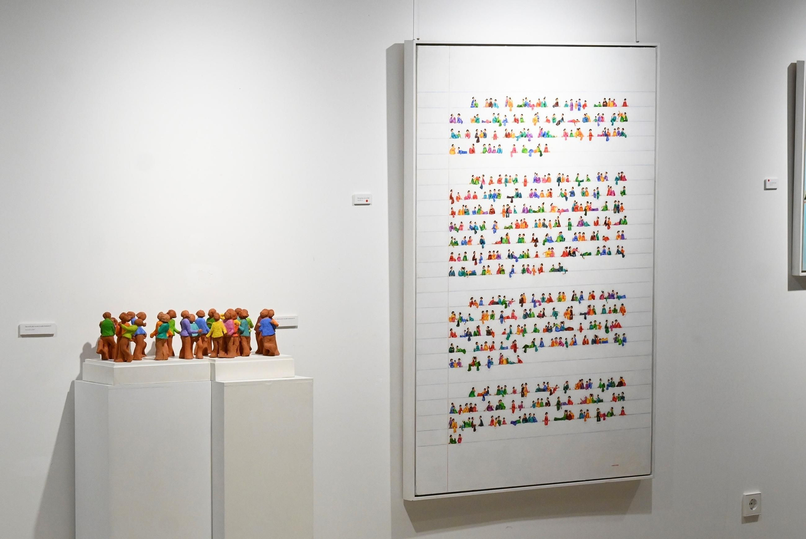 Valle Rivilla expone 'Dime con quién andas y te diré qué pintas' en la sala Kutxabank-Cajasur Gran Capitán