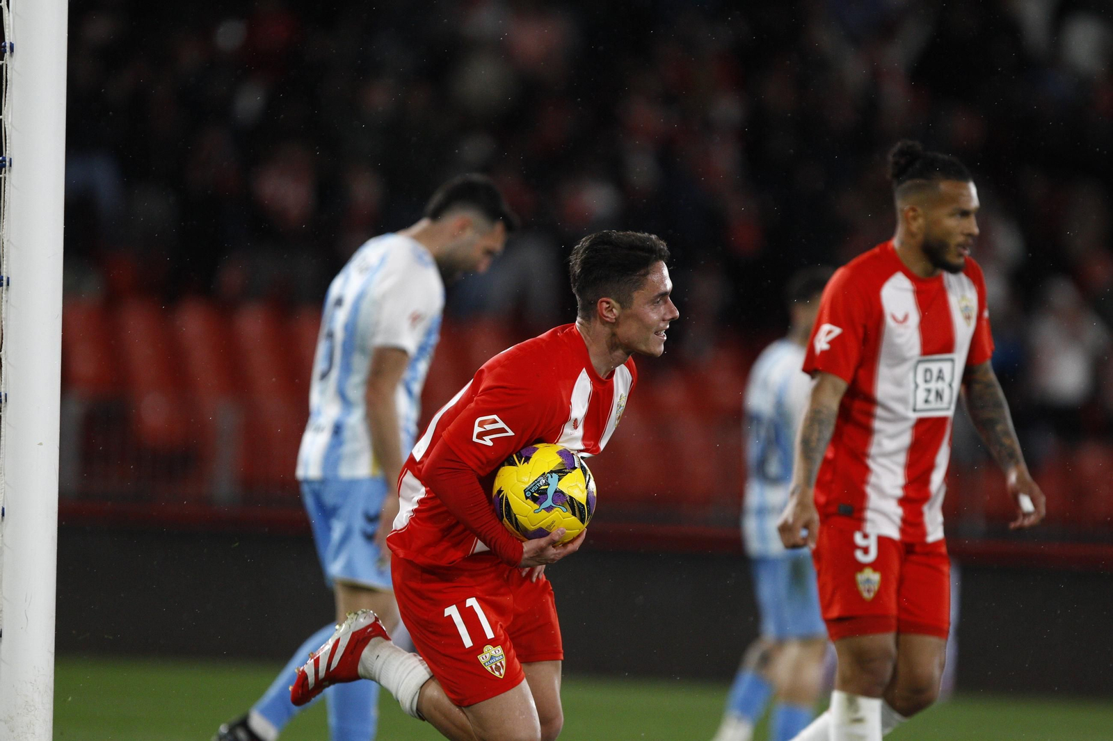 Las mejores imágenes del U.D. Almería-Málaga C.F.