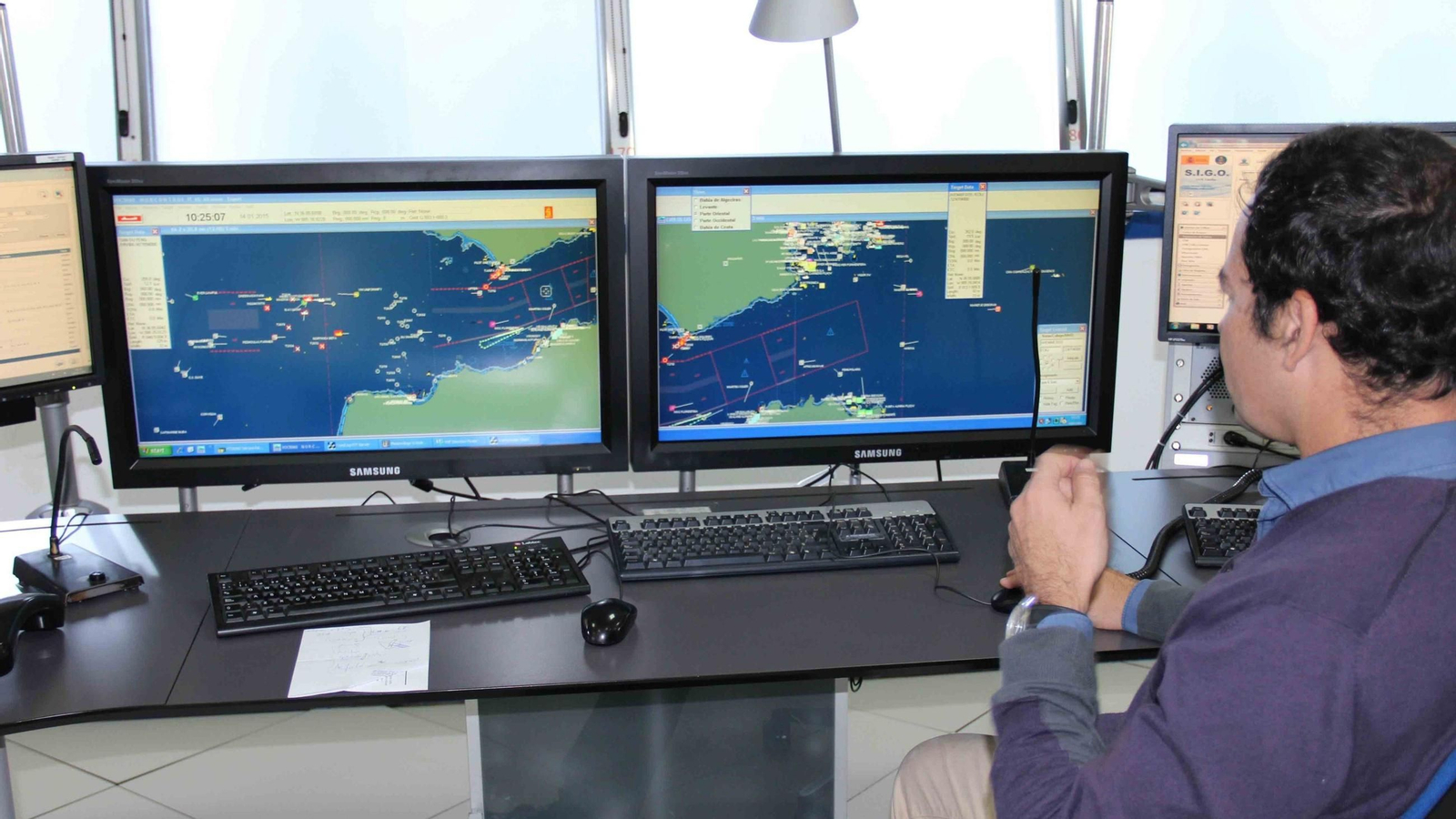 El Centro de Salvamento Marítimo en Tarifa.