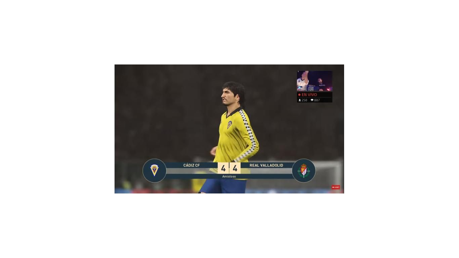 Mágico González en los partidos de Retrofútbol de Iker