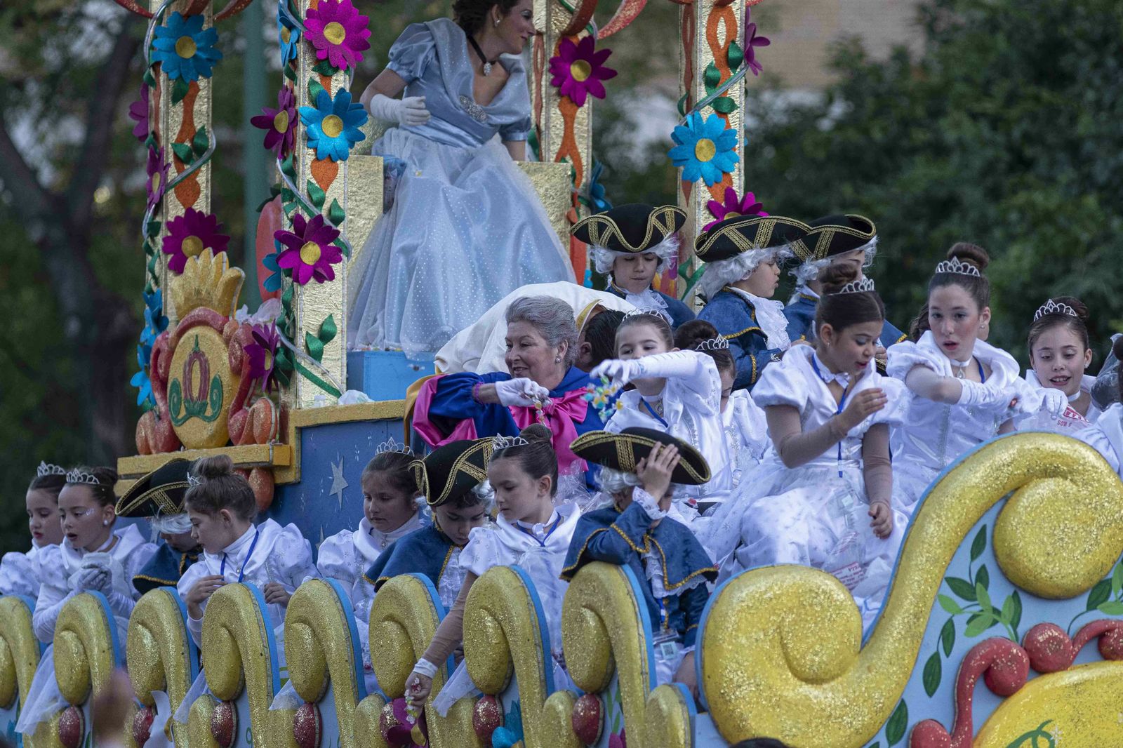La Cabalgata de los Reyes Magos de Sevilla, en imágenes