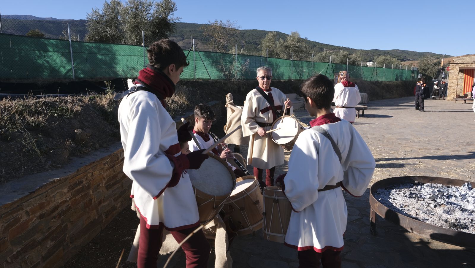 Imágenes de la "visita de los Reyes Católicos" a Fiñana