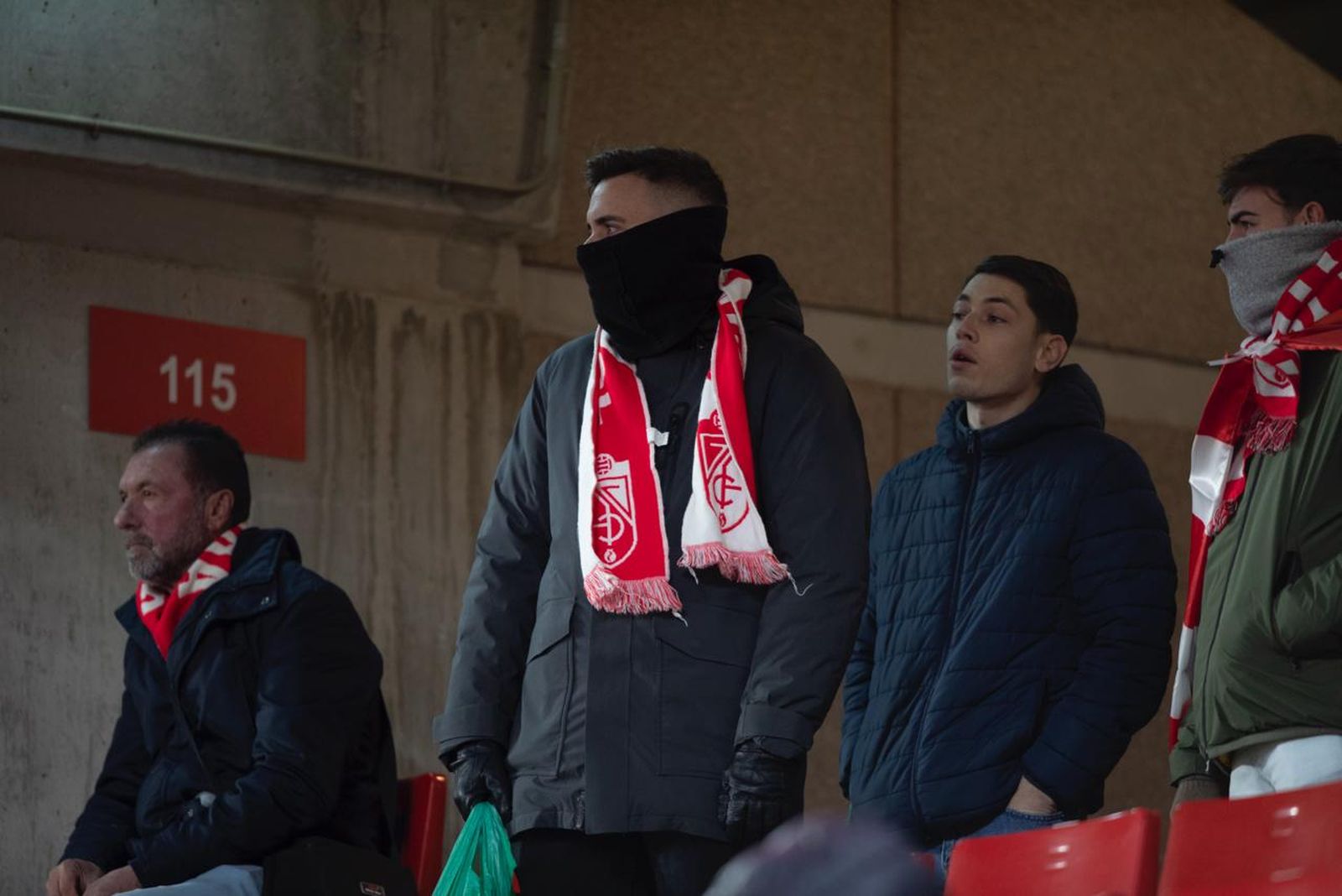 Encuéntrate en la grada de Los Cármenes durante el Granada-Rayo de la Copa del Rey