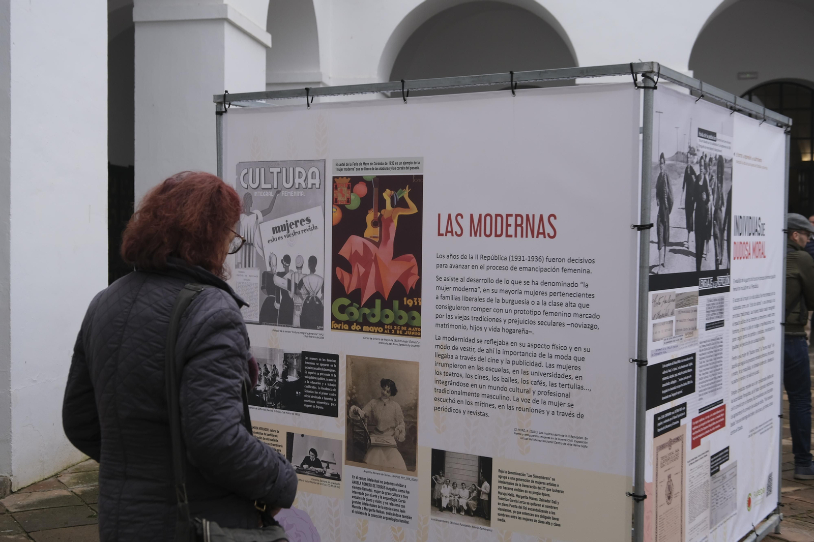La exposición 'Historia y memoria con nombre de mujer' en imágenes