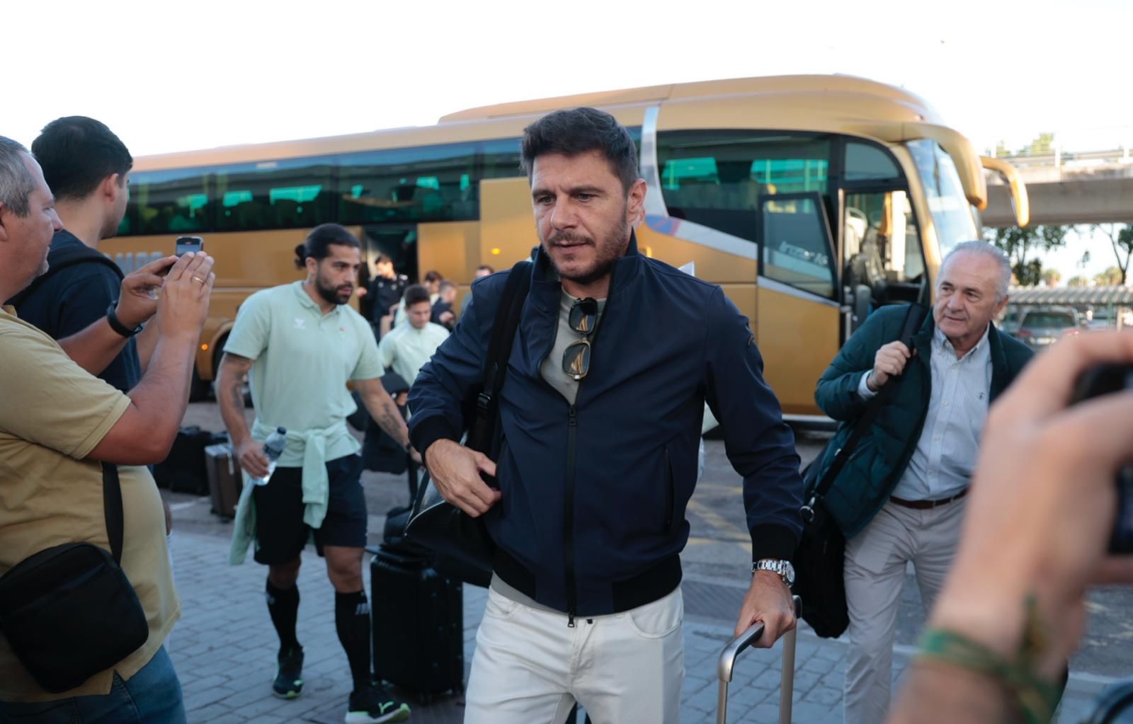 Las fotos del viaje del Betis a Genk